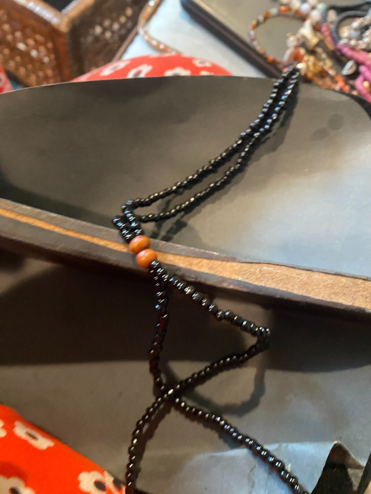 vintage boho statement necklace