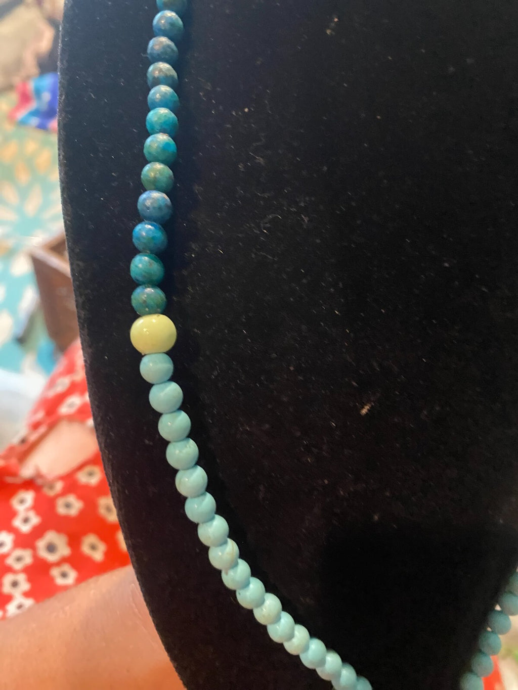 vintage boho statement necklace
